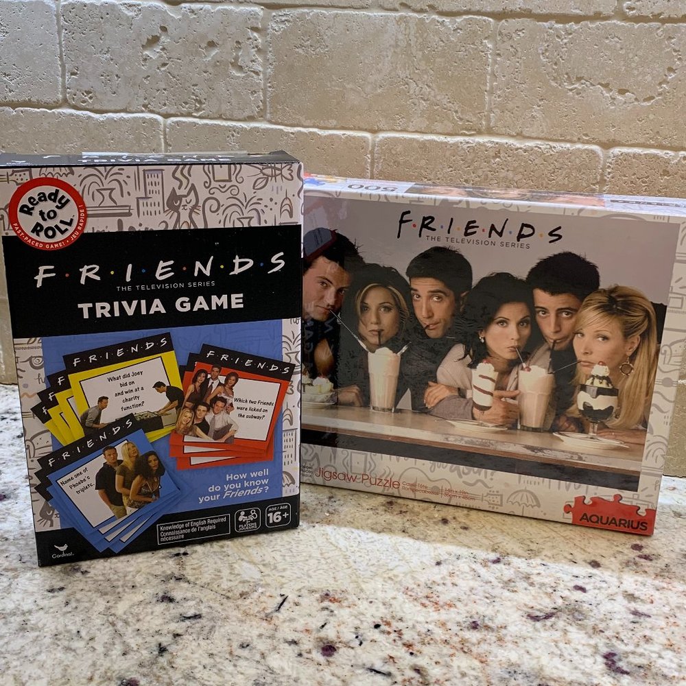Friends Bundle - Trivia Game and Puzzle - NWT